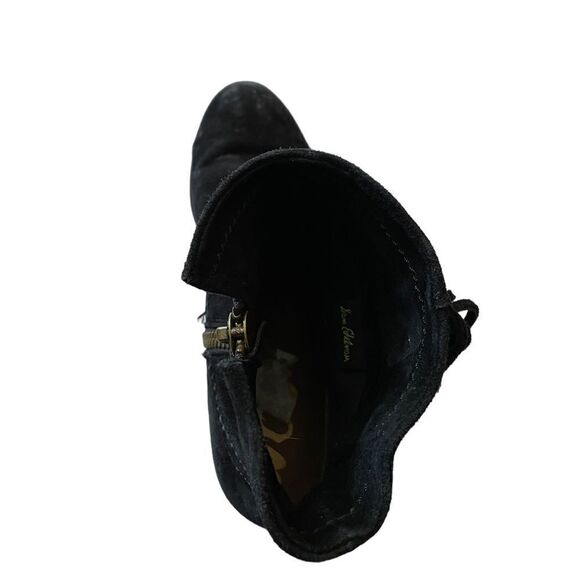 SAM EDELMAN Black Fringe Booties Size 10 - Picture 9 of 13